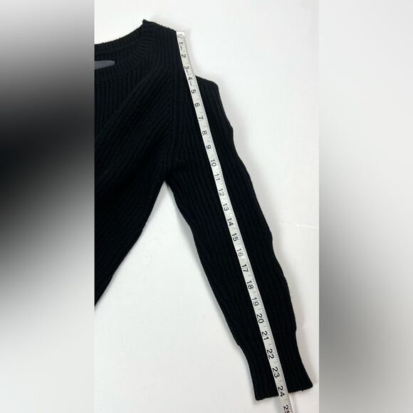 Zoe Jordan Cold Shoulder Wool-Cashmere Blend Long Sleeve Sweater - Picture 12 of 12